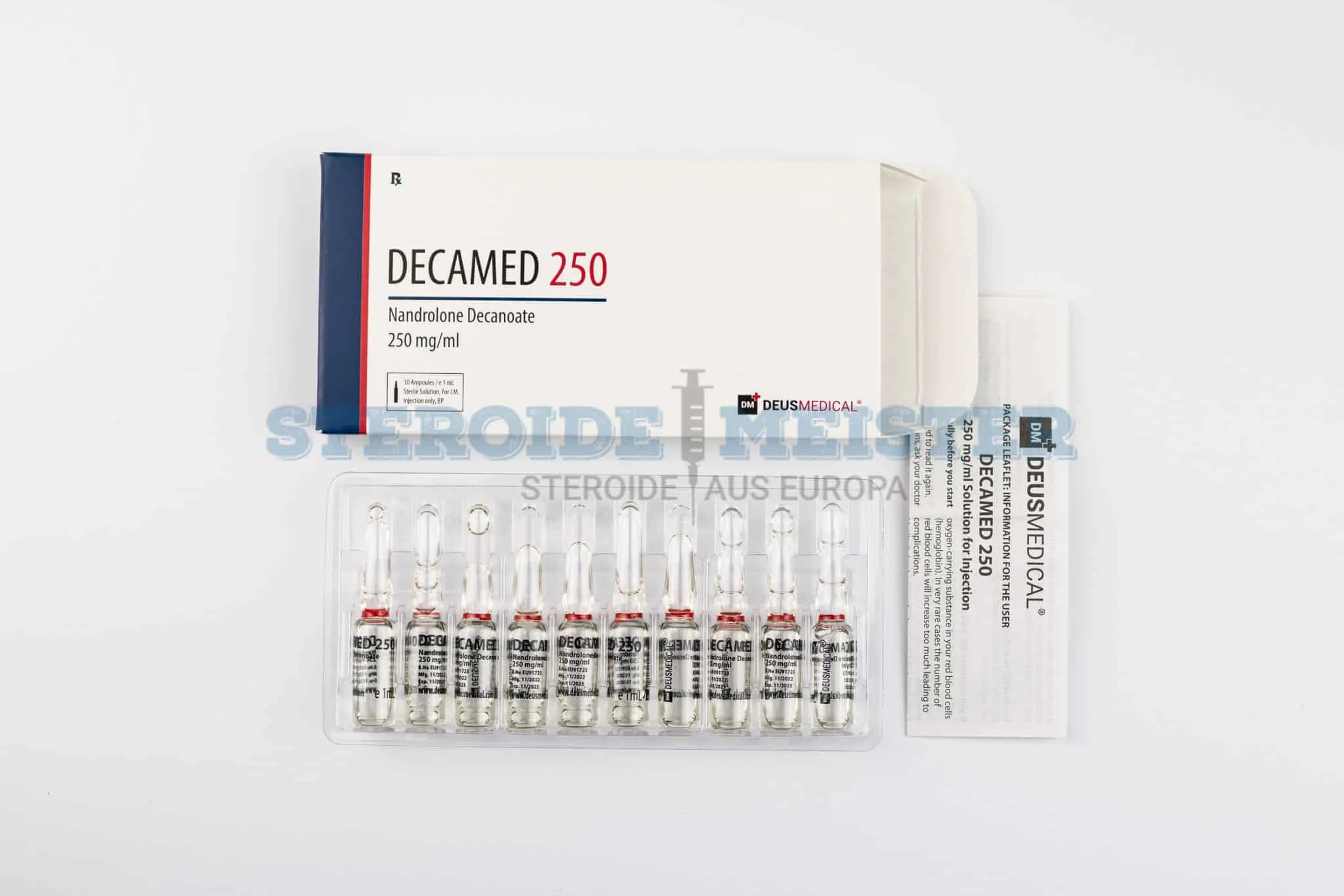 Decamed 250 (Nandrolon-Decanoat) Deus Medical 250mg/ml 10 Ampullen