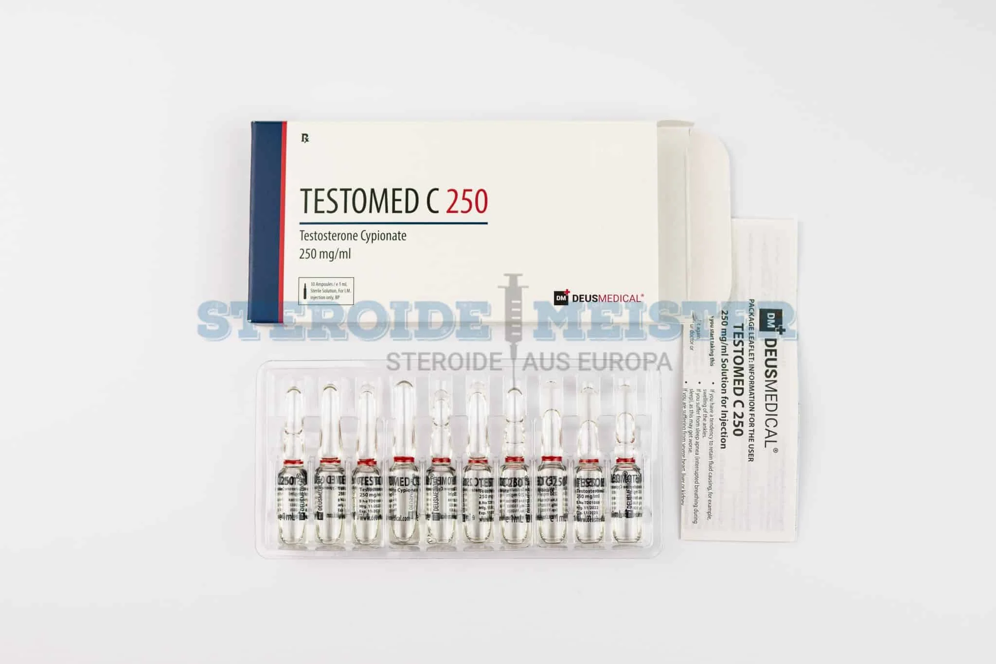 Testomed C 250 (Testosteron Cypionat) Deus Medical 250mg/ml