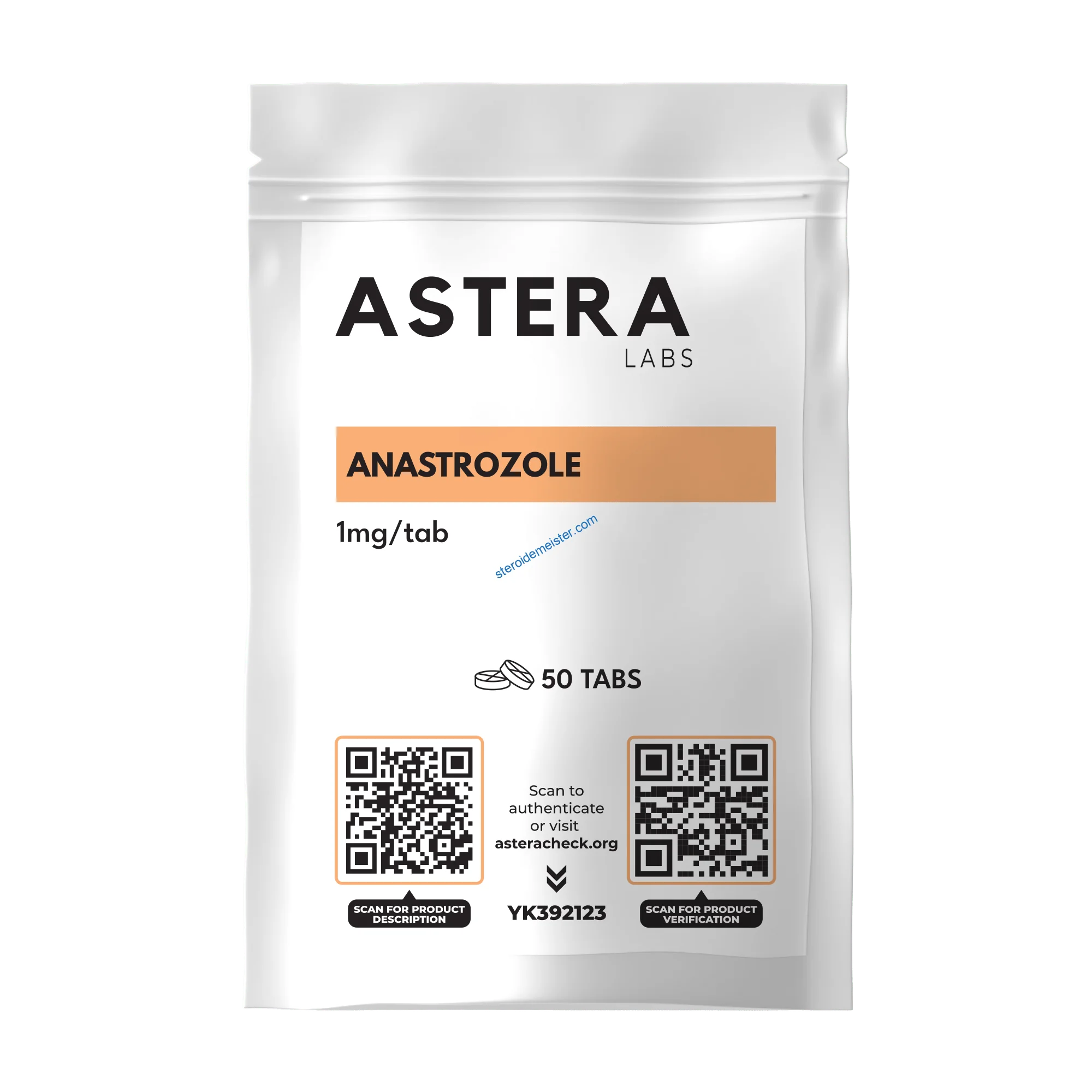 Anastrozol Astera Labs 50 Tabletten [1mg/tab]