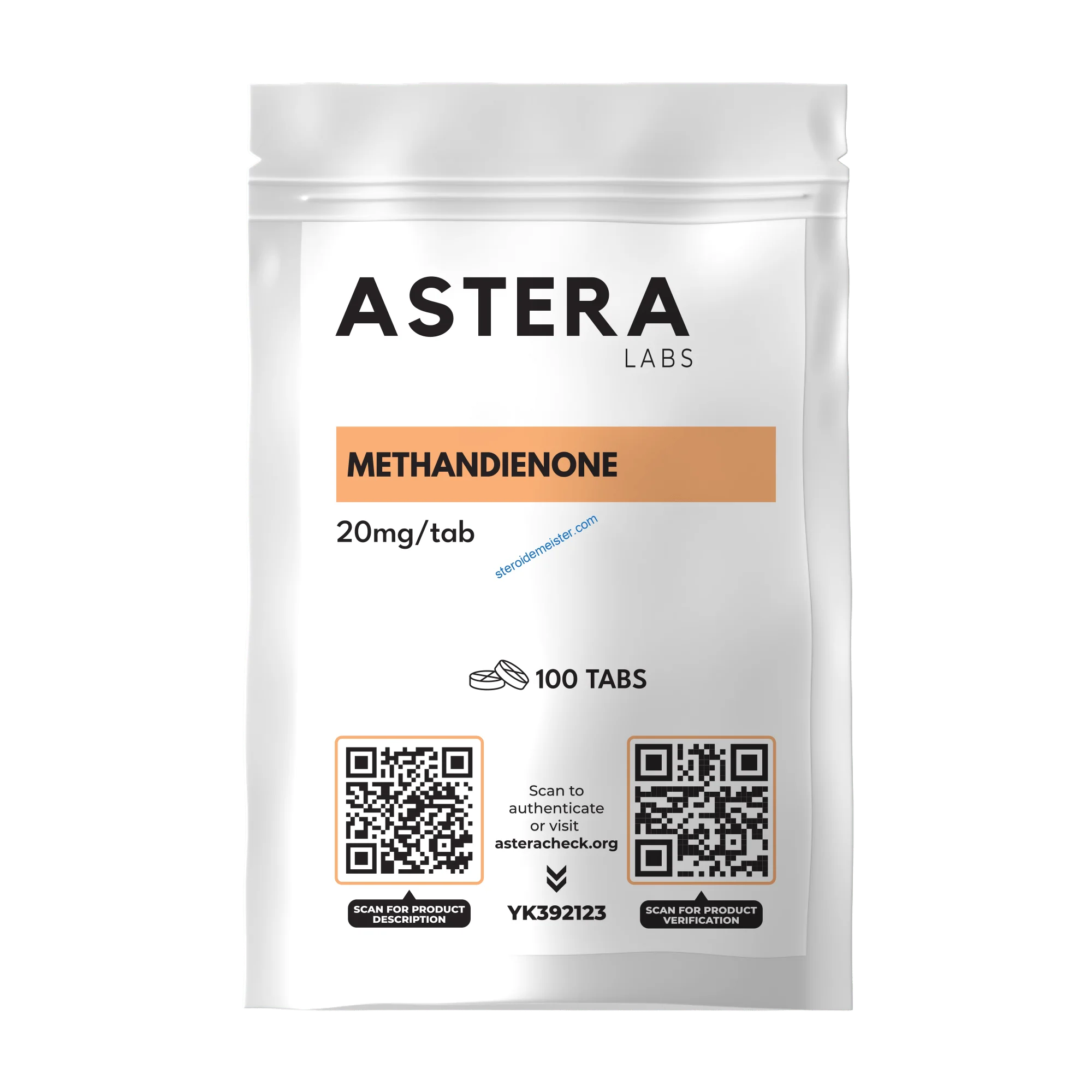 Methandienon Astera Labs 100 Tabletten [20mg/tab]