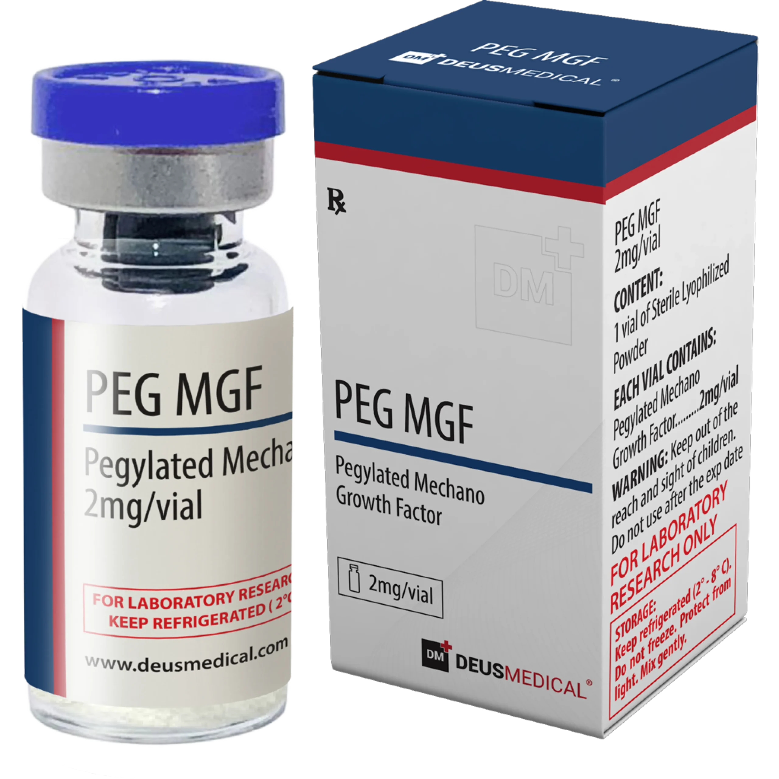 PEG-MGF (Pegylated Mechano Growth Factor) Deus Medical