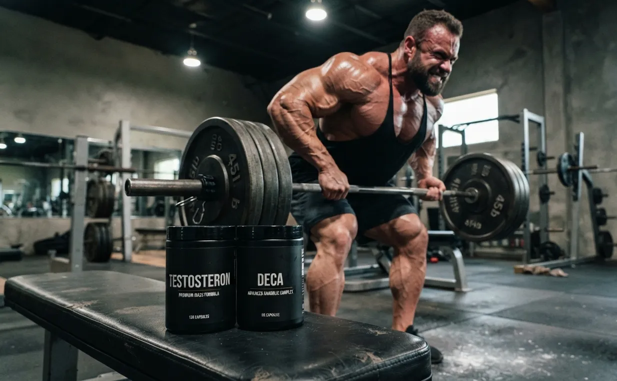 Testosteron + Deca Durabolin Kur – Klassischer Masseaufbau
